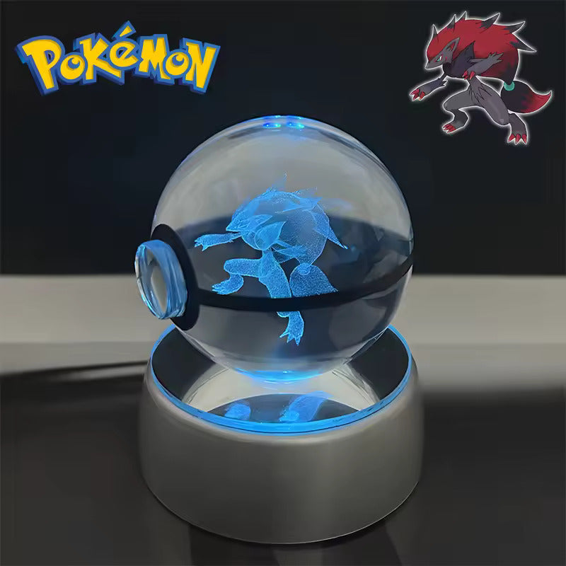 Anime Character LED Crystal Light Spheres (Cordless)