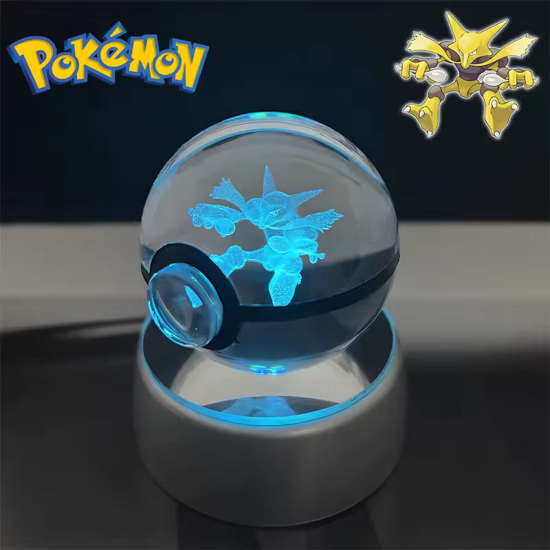 Anime Character LED Crystal Light Spheres (Cordless)
