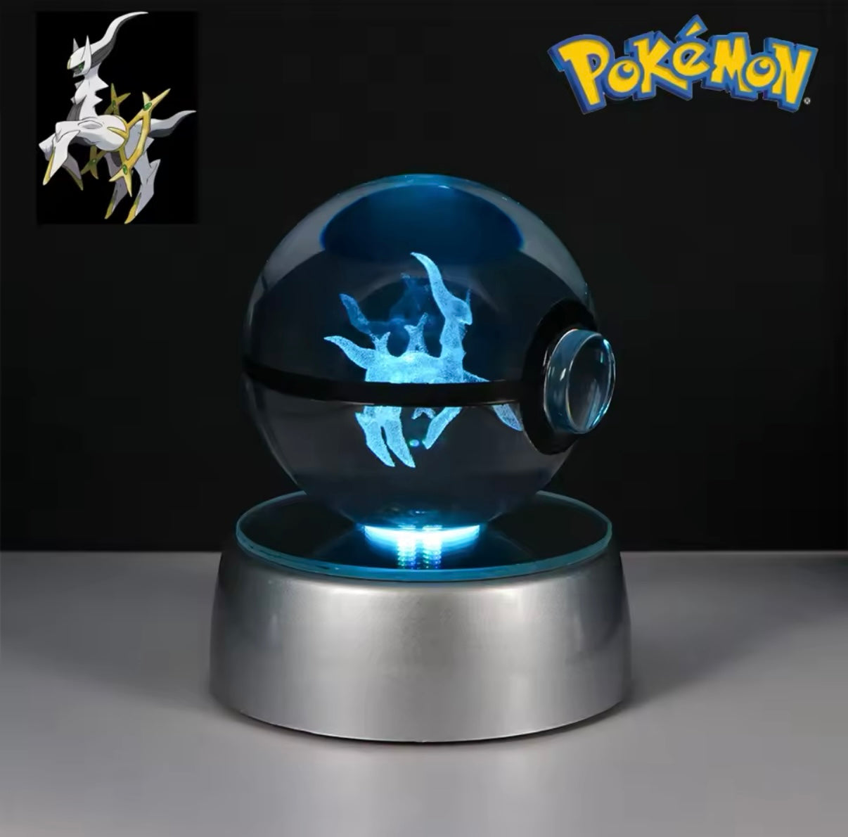Anime Character LED Crystal Light Spheres (Cordless)