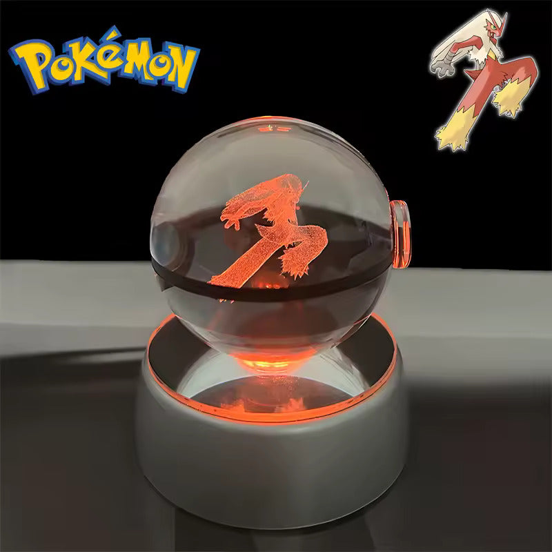 Anime Character LED Crystal Light Spheres (Cordless)