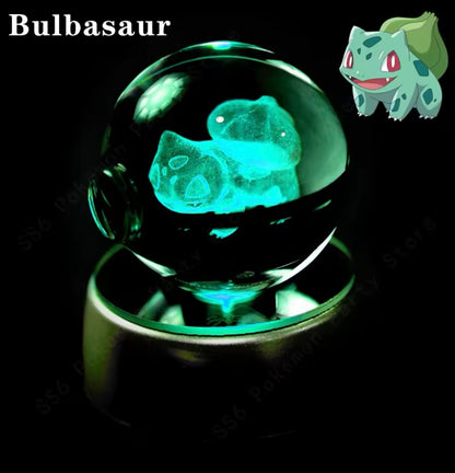 Anime Character LED Crystal Light Spheres (Cordless)