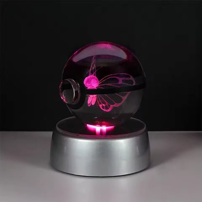 Anime Character LED Crystal Light Spheres (Cordless)