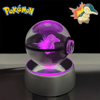 Anime Character LED Crystal Light Spheres (Cordless)