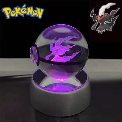 Anime Character LED Crystal Light Spheres (Cordless)