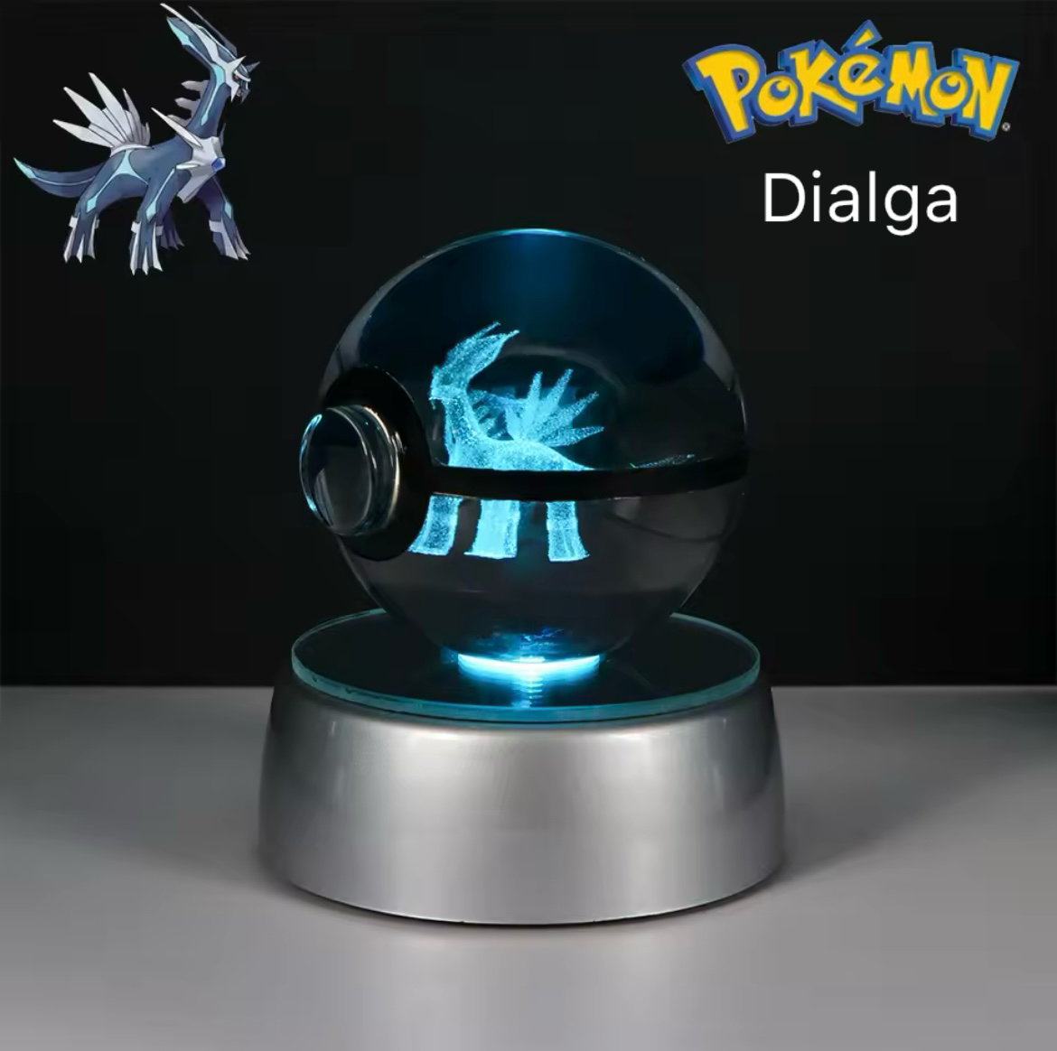 Anime Character LED Crystal Light Spheres (Cordless)