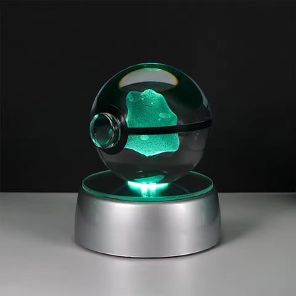 Anime Character LED Crystal Light Spheres (Cordless)