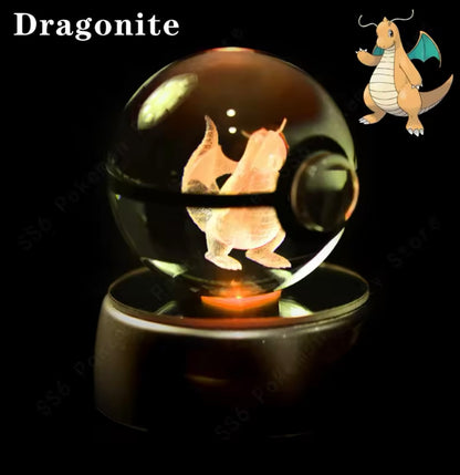 Anime Character LED Crystal Light Spheres (Cordless)