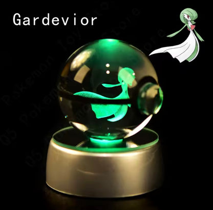 Anime Character LED Crystal Light Spheres (Cordless)