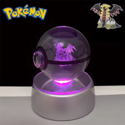 Anime Character LED Crystal Light Spheres (Cordless)