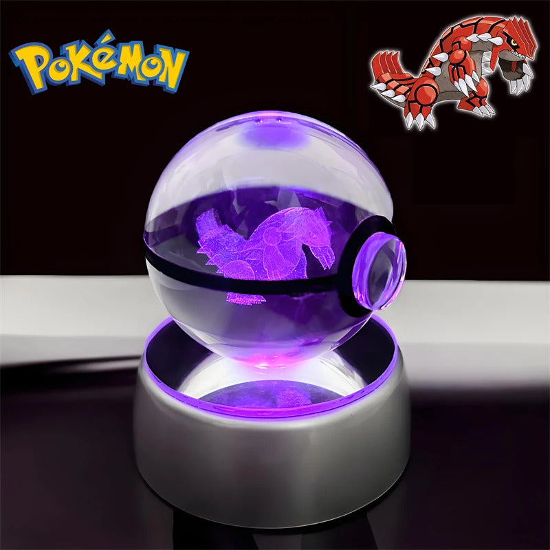 Anime Character LED Crystal Light Spheres (Cordless)