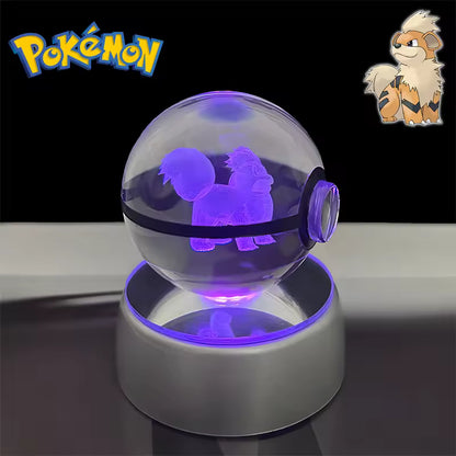 Anime Character LED Crystal Light Spheres (Cordless)
