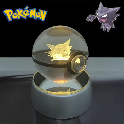 Anime Character LED Crystal Light Spheres (Cordless)