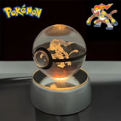 Anime Character LED Crystal Light Spheres (Cordless)