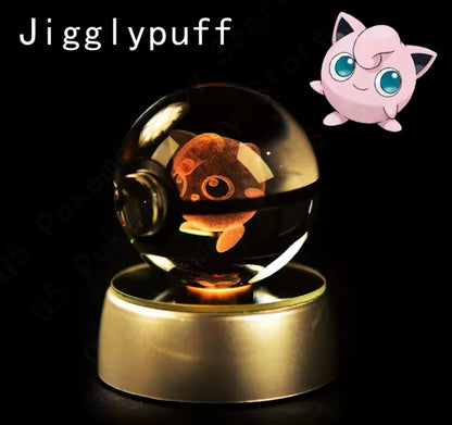 Anime Character LED Crystal Light Spheres (Cordless)