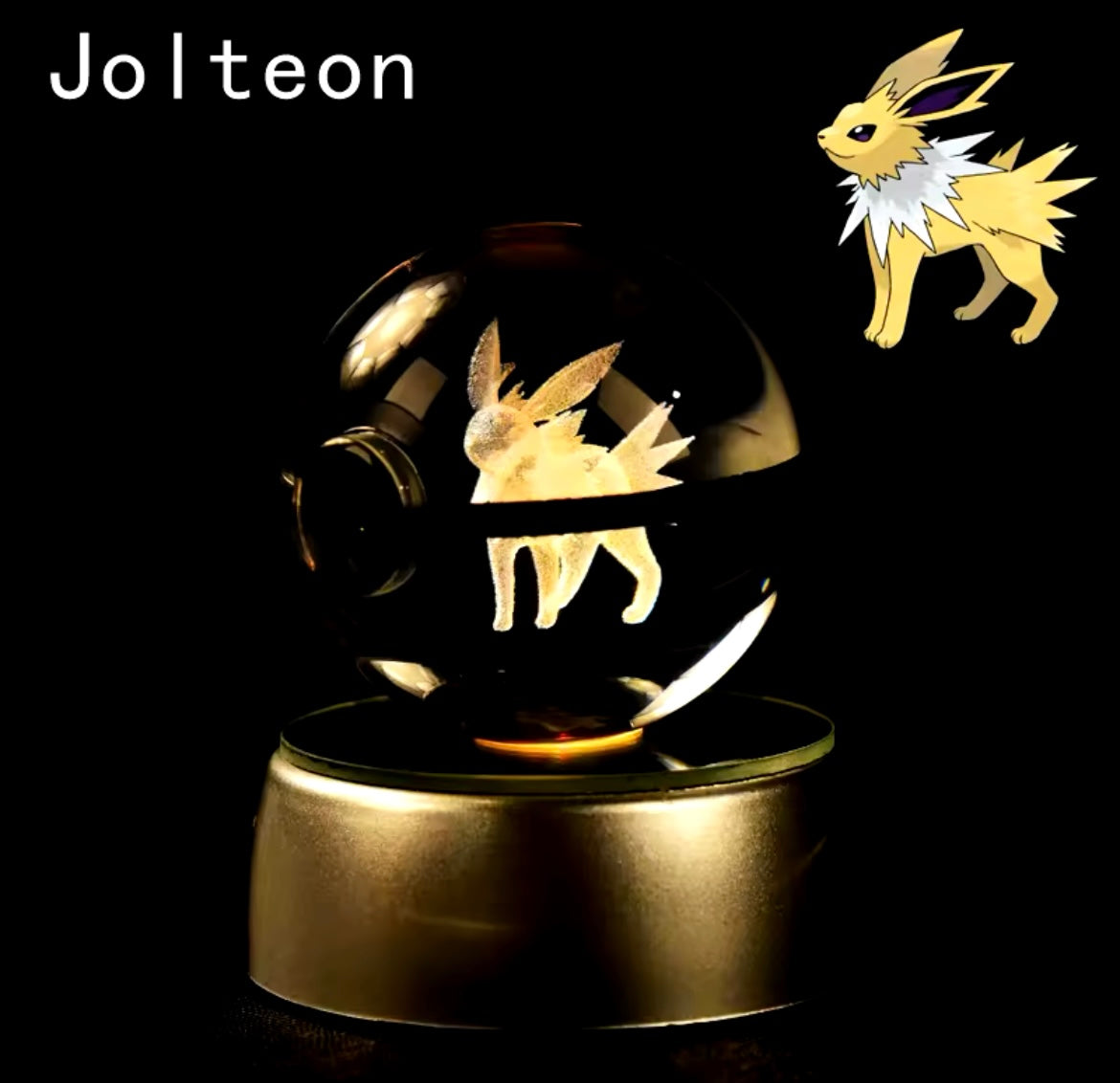 Anime Character LED Crystal Light Spheres (Cordless)