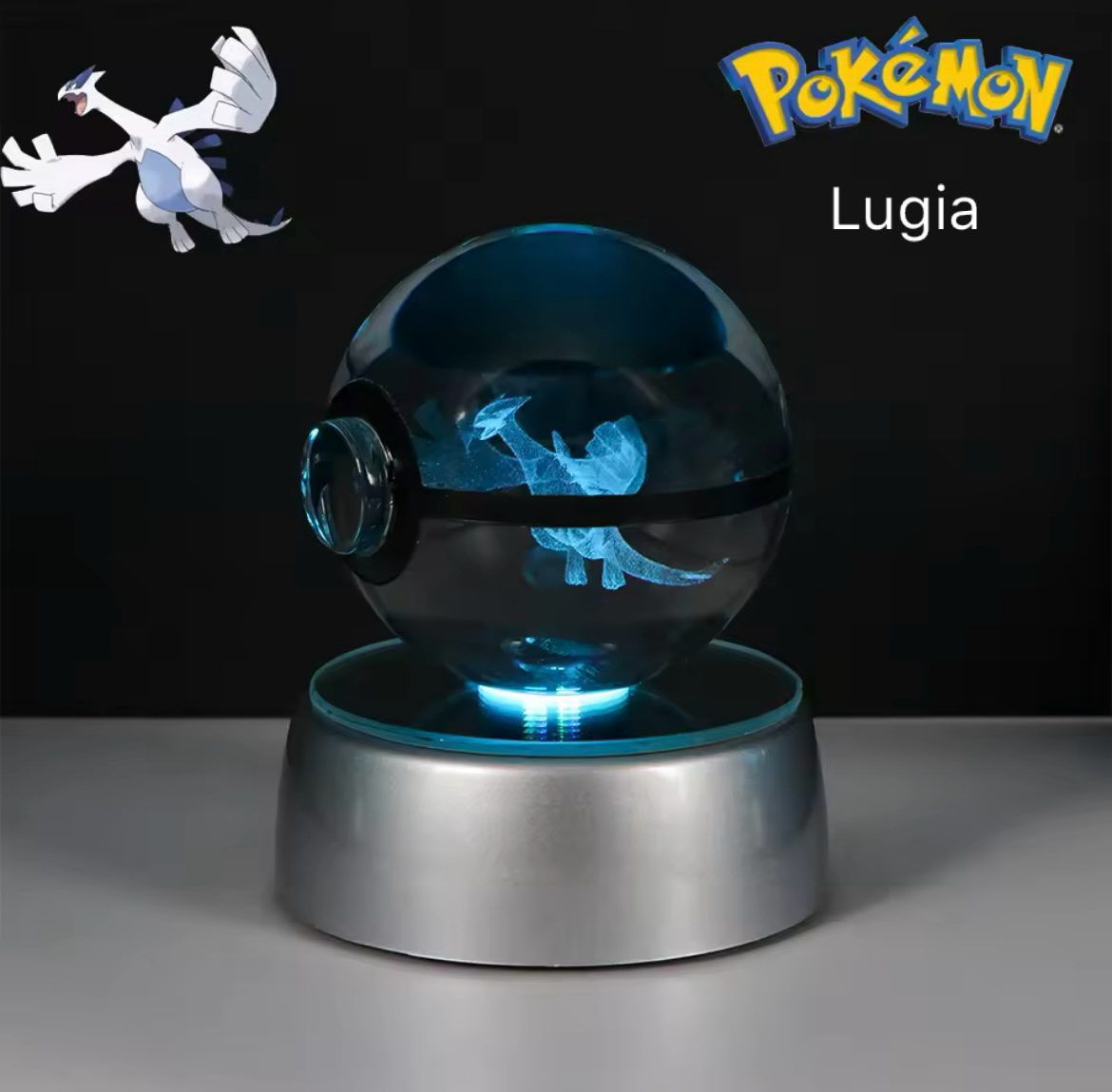 Anime Character LED Crystal Light Spheres (Cordless)