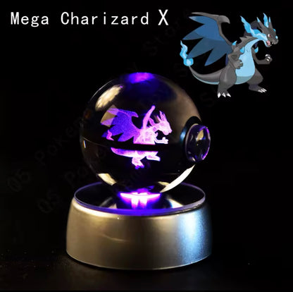 Anime Character LED Crystal Light Spheres (Cordless)