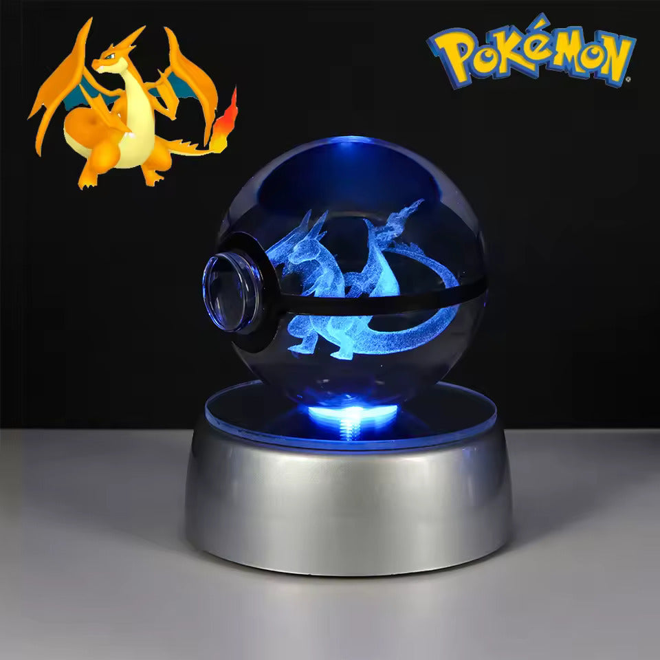Anime Character LED Crystal Light Spheres (Cordless)