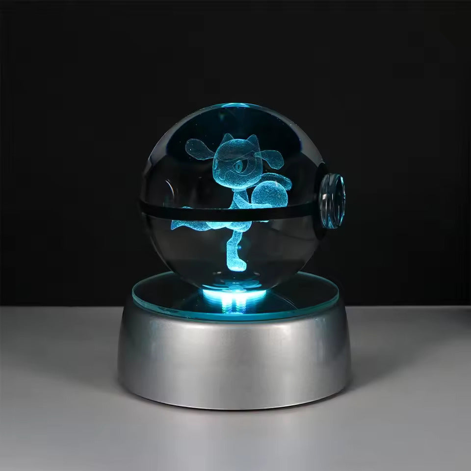 Anime Character LED Crystal Light Spheres (Cordless)