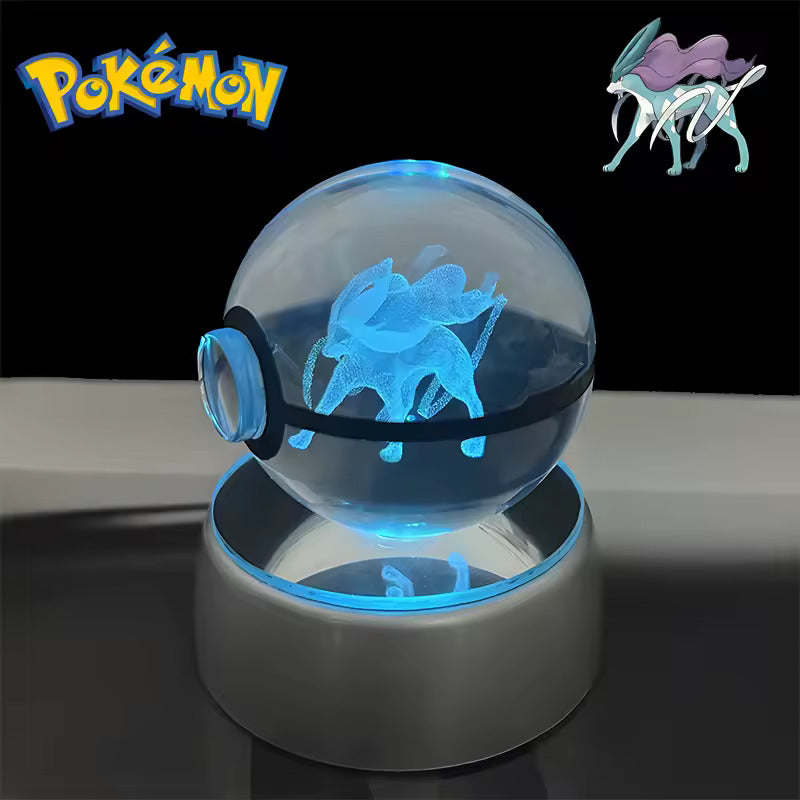 Anime Character LED Crystal Light Spheres (Cordless)