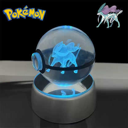 Anime Character LED Crystal Light Spheres (Cordless)
