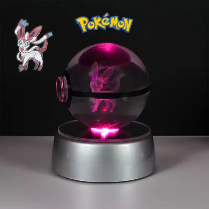 Anime Character LED Crystal Light Spheres (Cordless)