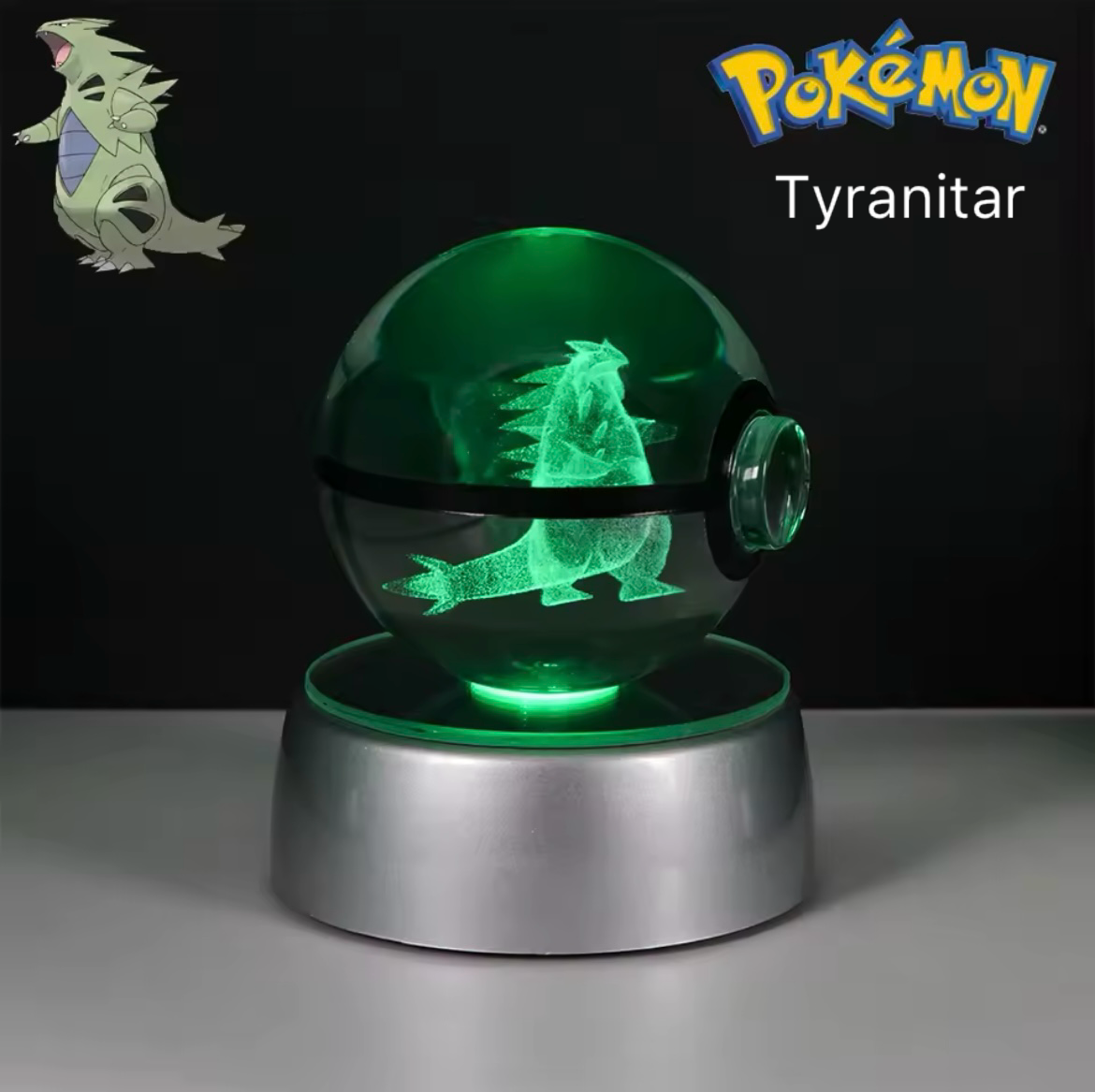 Anime Character LED Crystal Light Spheres (Cordless)